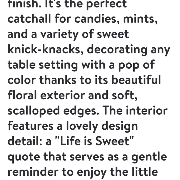 ❤️ Trade New Pioneer Woman Painted Meadows Candy Dish - Picture 3 of 11